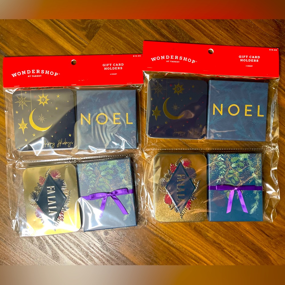 Wondershop Gift Card Tins